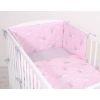 Juego de Ropa de Cuna My Sweet Baby 2 piezas con conejitos rosas - imagen 2