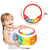 Gran Tambor Educativo Interactivo Colorido para Niños