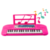 Piano Eléctrico para Niños, 36 Melodías, Color Rosa