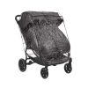 Carrito gemelar Happy 2 Kikkaboo Gris Oscuro 2024 - imagen 3