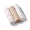 Pañales de Bambú Babyono 3 Piezas Beige - Suaves y Ecológicos