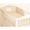 Protectores de Cuna My Sweet Baby - Hearts White Polka Dots