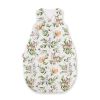 Cotton Sleeping Bag For Children, Size M, 3-12 Months, Tog 2.5, All-season - Woodland Green