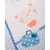 Manta de bebé Kikkaboo Fantasía 80x110 cm Azul Suave - imagen 2