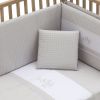 Jgo 2 Pcs.colcha I-v. Cuna 70 Mini Windsord Crudo 70x140x3 Cm - Cambrass - imagen 2