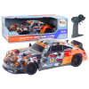 Coche Teledirigido Naranja 1:18 con Ruedas de Goma