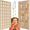Estantería de Madera para Muñecas Kruzzel - 54 Compartimentos