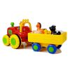 Tractor con remolque y animales para bebés