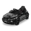 Coche eléctrico Mercedes-Benz AMG CLE 53 Toyz en color negro con detalles realistas.