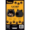 Cama para gatos de peluche Purlov, cama acogedora para invierno - imagen 2