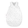 Cotton Sleeping Bag For Children, Size M, 3-12 Months, Tog 2.5, All-season - Mini Gray Stars
