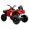 Vehículo Eléctrico Quad BDM0906 Ruedas Aumentadas - Rojo