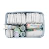 Organizador de pañales Kikkaboo Stripy Friends - Práctico y Elegante - imagen 3