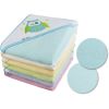 Toalla de baño con capucha para bebé Akuku, búho Ecru - imagen 2