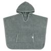 Poncho Hush Petrol Trixie - Suave y Absorbente para Bebés
