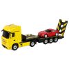 Camión de remolque R/C Mercedes-Benz 1:26 Amarillo Rojo