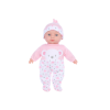Pijamas Rosa para Muñeca con Sombrero de Oso de Peluche