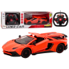 Coche Deportivo RC 1:12 Naranja con Puertas Abiertas