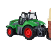 Tractor agrícola teledirigido con remolque 1:24