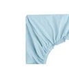 Sábana para Cuna Bamboo Azul Sensillo 90x40 - Suave y Antialérgica - imagen 3
