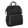 Bolsa de mamá Siena Negro & Oro Kikkaboo: Estilo y Funcionalidad