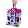 Casa de Muñecas Plegable Iso Trade con Muebles y Figuras - imagen 3