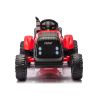 Tractor Rojo a Batería con Remolque 24V
