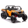 Vehículo eléctrico infantil 6 ruedas 4x4 XB-1038A Lean Cars naranja, vista frontal