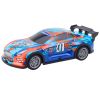 Coche de Carreras Teledirigido con Luz Naranja y Turquesa