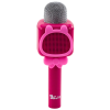 Micrófono Inalámbrico Bluetooth Rosa para Karaoke y Grabación