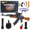 Rifle de Bolas de Agua AK de Lean toys con visor y accesorios