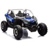 Buggy eléctrico infantil 4x4 KKL-808 24V azul LEAN CARS vista tres cuartos