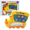 Piano Educativo Eléctrico Locomotora Amarillo