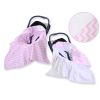 Manta de Coche para Bebés My Sweet Baby - Chevron Rosa y Blanco