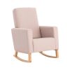 Sillon De Lactancia Liso E Rosa 70x70x104 Cm - Cambrass
