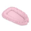 Baby Nest Premium Cocoon For Infants With A Ruffle My Sweet Baby- Pink