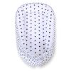 Baby Nest Double-sided Premium Cocoon For Infants Bobono- Black Stars/ Dots