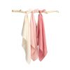 Pañales Muselina Rosa Sensillo - Pack de 3 Unidades