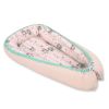 Cocoon Premium Reversible para Bebés My Sweet Baby - Owls Cream/Pink - imagen 3