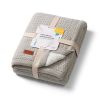 Manta Aislante de Algodón Gris Babyono - Ideal para Bebés