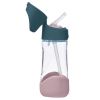 4455 TRITAN BOTTLE WITH STRAW 450ML INDIGO ROSE BB00445 - imagen 2