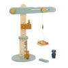 Grúa de madera Trixie - Juguete de construcción infantil
