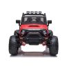 Coche eléctrico Jeep JC666 rojo