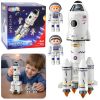 Cohete Espacial Educativo 5 en 1 con Luces y Sonidos