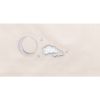 Cesta de pañales con lazos Dream Big Beige Kikkaboo