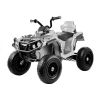 Vehículo eléctrico Quad BDM0906 con ruedas Pumped - Blanco