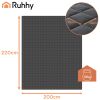 Manta pesada Ruhhy 200x220cm 10kg para bebés y adultos - imagen 2