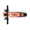 Scoot&ride Highwaykick 5 LED Peach (melocotón) - Patinete para niños y adultos