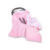 Manta de Asiento para Bebés My Sweet Baby - Estrellas Gris-Rosa - imagen 2