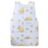 Cotton Sleeping Bag For Children, Size M, 6-12 Months, Tog 2.5, All-season, Blue Teddy Bear